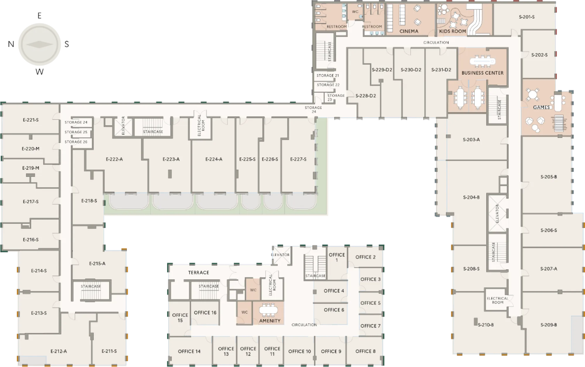 2nd Floor — full plan